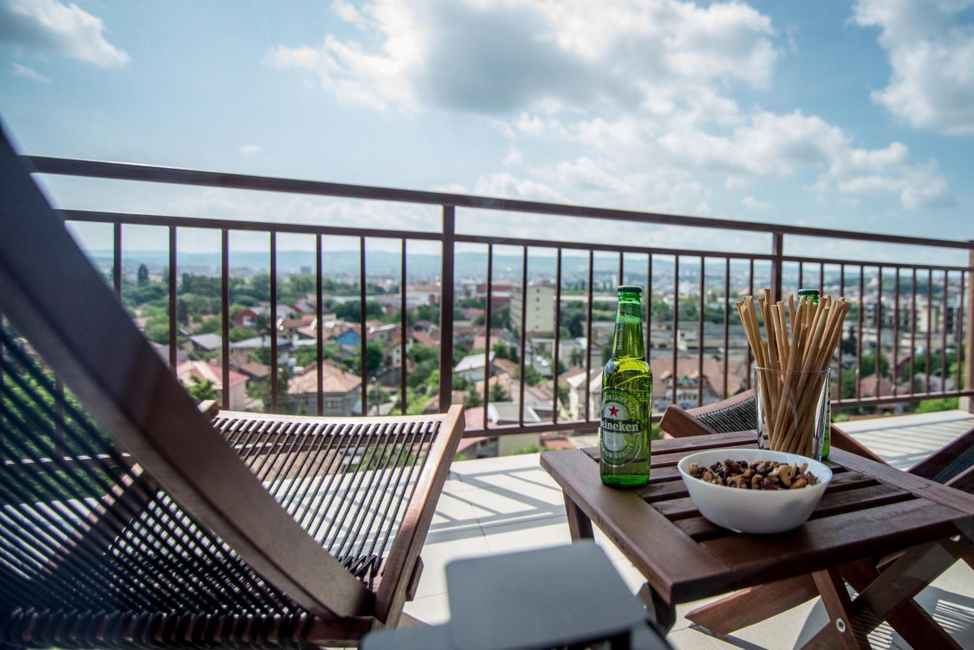 The Aviator Apartment - Jacuzzi & Panoramic View Kolozsvár Kültér fotó